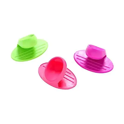 Produktbild: MAGICLULU 3stücke Schützende Handclips Isolierfinger-Set Für Ofen Mikrowelle Anti-heiß-Finger-Set Praktische Küchenwerkzeuge Silikonhandschuh Einfach Zu Greifen Und Sicher Anwendung