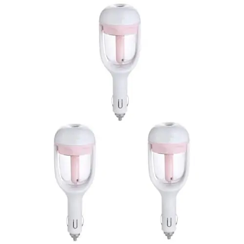 Produktbild: MAGICLULU 3St auto luftentfeuchter car humidifier Car Air Cleaner Car Air Humidifier Mini-Luftbefeuchter Aroma-Diffusor-Luftbefeuchter Aroma Luftbefeuchter Wagen Rosa