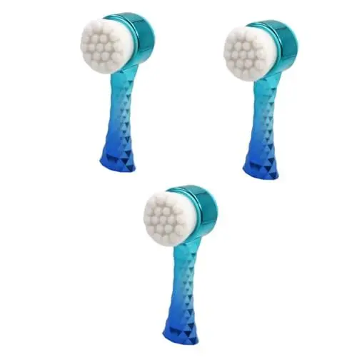 Produktbild: MAGICLULU 3st Gesichtsbürste Handwerkzeuge Hautpflege-tools Körperreinigungsbürste Silikonwäscher Für Gesicht Gesichtswerkzeuge Für Die Hautpflege Porenreiniger Mitesser Gradient Schürze 3d