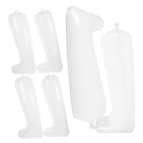 Produktbild: MAGICLULU Hoher Stiefelformer Aufblasbar 3 Paar Set Mit Überlaufventil Für Einfache Lagerung Waschbar
