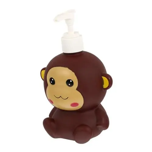 Produktbild: MAGICLULU 3 Stücke Cartoon Hand Waschen Flasche Lotion Dispenser Flasche Für Badezimmer