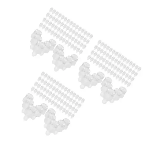 Produktbild: MAGICLULU 3 Sätze Schraube Aus Acryl Kunststoffschrauben Verbindungsschrauben Acrylschraube Acryl-muttern- Und Schraubensatz Acryl-bolzen- Und Mutternpaket Transparent 100 Stück * 3
