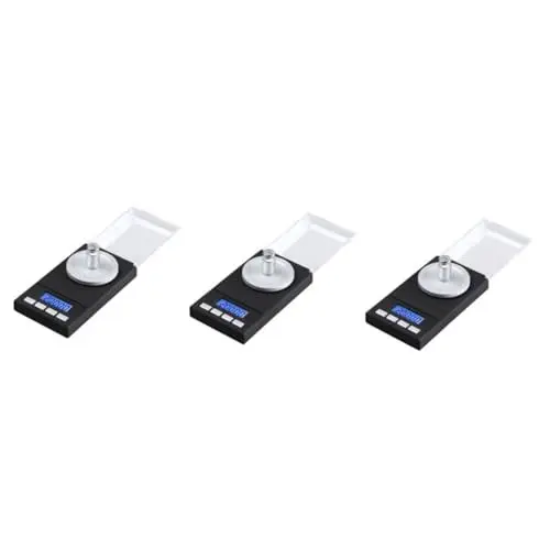 Produktbild: MAGICLULU 3st Tasche Für Schmuckwaagen Digitale Schmuckwaage 0,001g Digitale Schmuckwaage Gramm Digitale Paketwaage 0,001 Gramm Präzisionswaage Ohne Kleines Tablett