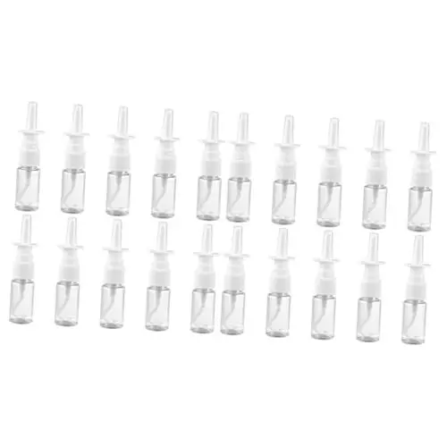 Produktbild: MAGICLULU 40 Stk tragbare Sprühflasche reisen Mini-Sprühflasche gehen Sprühflaschen Reiseflaschen Direktsprühflasche verdickte Sprühflasche feinen Nebel Container Waschmittel sprühen Weiß
