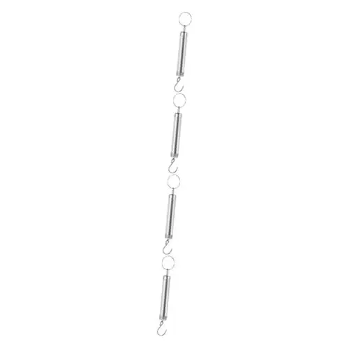 Produktbild: MAGICLULU 4 Stück Küchenhakenwaage tragbare Waage für Gepäck Taschenwaage für Gepäck Kofferwaage kitchen scale Gewichtsskala Fruchtschuppen Handwaage mit Haken Dynamometer Fischwaage