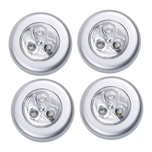 Produktbild: MAGICLULU 4 Stück Notfall-Nachtlicht Wandleuchten Dekorationen Schlafzimmer Wandleuchte Nachttischlampe LED-Wandleuchte led Sensor Light led sensorleuchte tragbares Nachtlicht Innenlicht