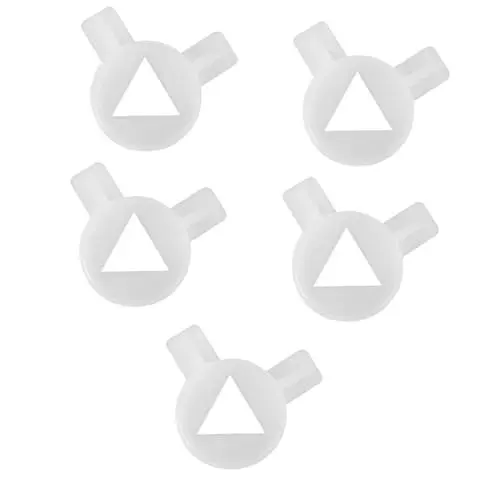 Produktbild: MAGICLULU 5St Zubehör für Eismaschinen Eiscreme-Modellierkappe Düse für Eismaschine Eiscreme Maschinen Zubehör Wiederverwendbare Eiscreme Formdüse Eiscreme-Formdüsen Düsen für Eismaschine