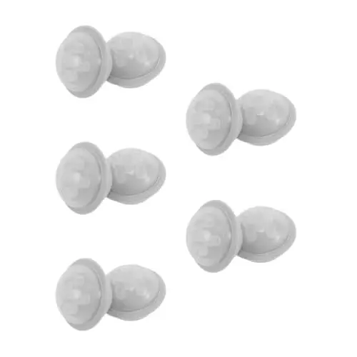 Produktbild: MAGICLULU 5 Sätze Antikollisions-eckschrank Babysicherer Eckenschutz Silikon-kinderbettgitter-beißschutz Kantenschutz Für Babys Kindersichere Eckenschützer Gummi Grey 2 Stück * 5
