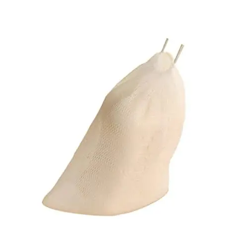 Produktbild: MAGICLULU 6St Seifennetzhalter hautreinigung skin care Seifenbeutel für die Schwimmtasche Seifenblasengitter Kordelzug Blasennetz Seifennetzbeutel Strahlport Netztasche Reinigungsmilch Weiß