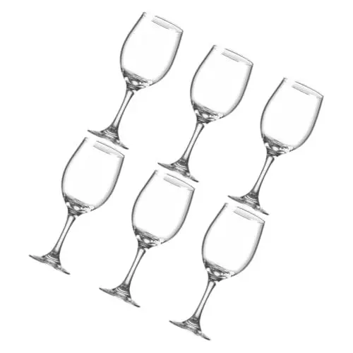 Produktbild: MAGICLULU 6stücke Teiliges Set Cocktailbecher Flöten Für Wein Sekt Und Cocktails Für Partys Hochzeiten Und Festliche Anlässe Spülmaschinenfest