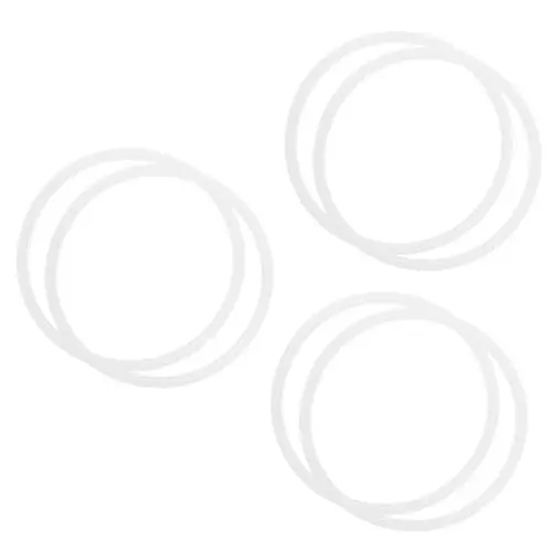 Produktbild: MAGICLULU 6 STK Dichtring für Schnellkochtöpfe Kochgeschirr Dichtung Schnellkochtopfring aus Silikon Drucktopf Silikonring Haushalt Dampfkochtopf Topf aus Silikon Siegelring Kochutensilien