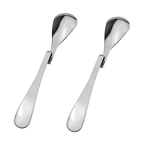 Produktbild: MAGICLULU 6 Stk Löffel Abendessen Kaffee Geschenke scoop spoons Kaffee Schneebesen gemischte Oliven Saftrührer Milchrührer Eis hängende Tasse schmücken Buffet Rührgerät Rostfreier Stahl