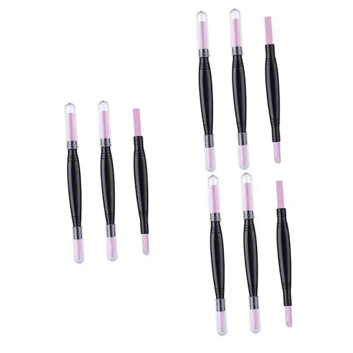 Produktbild: MAGICLULU 9 Stk Nagelschleiffeile nagelhautmesser fußnagelknipser nailpen Nagelhautentferner Datei Nagelfeilen Nagelpeeling-Stick Puffer für Nagelfeile gefrostet Schleifstab