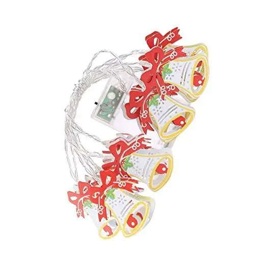 Produktbild: MAGICLULU Außendekoration Schnur Weihnachtslichterkette LED-Partylichter im Freien außerhalb Weihnachtsbeleuchtung weihnachtsdeko fairy lights Lampenschmuck Vorhang Lichtverzierung