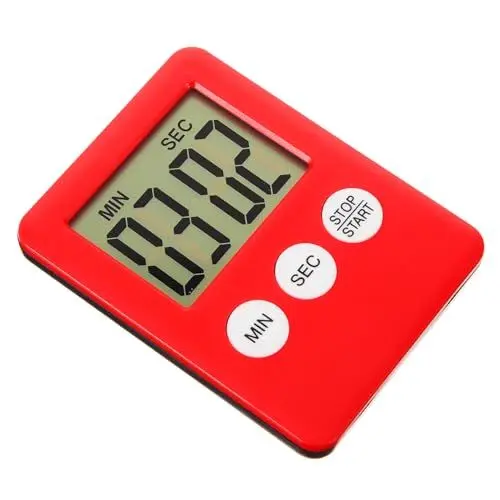 Produktbild: MAGICLULU Backzeit Küchenstoppuhr Küchenwecker Küchen-kochtimer Alarmuhr Kochuhr-Timer Stilvoller Küchentimer Kochwecker Countdown-Uhr Küchenuhr Sport-Timer Digitaluhren Tragbar Anschauen