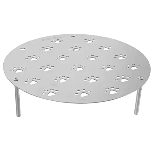 Produktbild: MAGICLULU Edelstahl Dampfgarer Einsatz Edelstahl Steamer Rack Für Gemüse Fisch Und Mehr Leicht Zu Reinigen Kompakt Und Langlebig Für Kochtöpfe