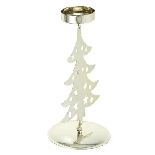 Produktbild: MAGICLULU Metall-weihnachtskerzenhalter Teelichthalter Vintage- Für Den Schreibtisch Heimdekoration Elegantes