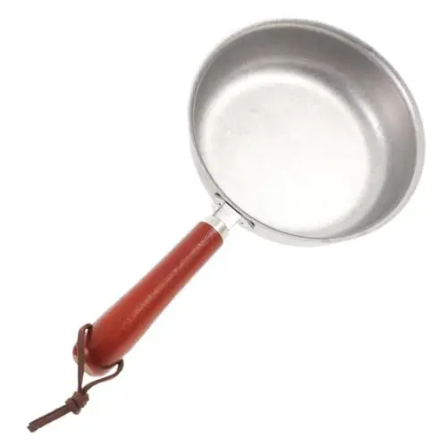 Produktbild: MAGICLULU Edelstahl pfanne Antihaft-Pfanne Pfannkuchenpfanne Küchenutensil schmelztopf käse Schokowärmer Topf Eierpfannen grillen Küche kleiner Topf kaffee milchwärmer topf Rostfreier Stahl