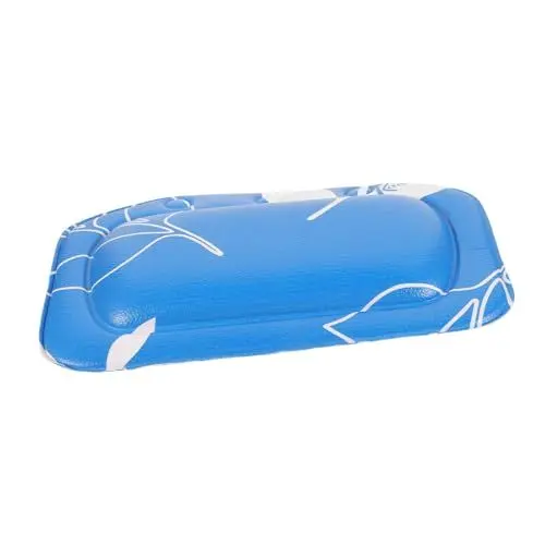 Produktbild: MAGICLULU Badewannenkissen Badewannenkopfstütze Bequemes Badewannenkissen Geschmeidiges Badewannenkopfkissen PVC Material Nackenstütze Entspannendes Badeerlebnis rutschfeste Saugnäpfe