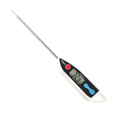 Produktbild: MAGICLULU Grillthermometer Digitales Thermometer Fleischthermometer Küchengerät Küchenversorgung Küchenthermometer Küche Unverzichtbar Kleine Werkzeuge Tragbar Edelstahl 304