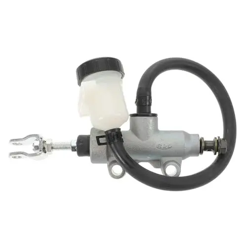 Produktbild: MAGICLULU Hinterradbremspumpe Bremsmeisterzylinder Motorrad-Bremspumpenzylinder Motorrad-Hydraulikzylinder ATV-Hauptzylinder Bremshydraulikzylinder Plastik Silver