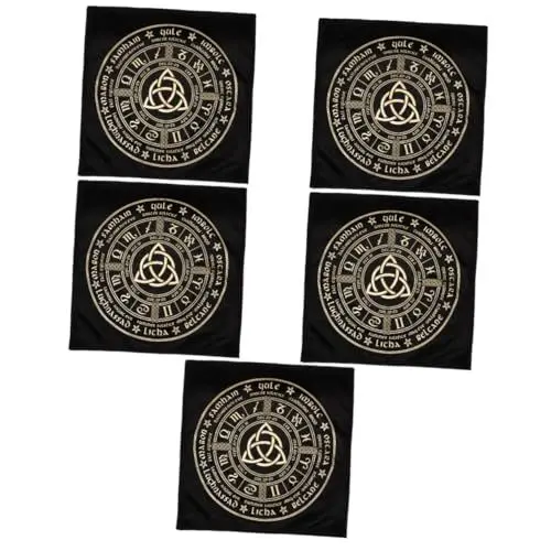 Produktbild: MAGICLULU Hochzeitsdekoration 5st Tarot-tischdecke Tischdecken Deko Tisch Zubehör Tapeziertisch Wandteppich Dekoration Tischläufer Papierserviette Esstisch Single-face-Wildleder