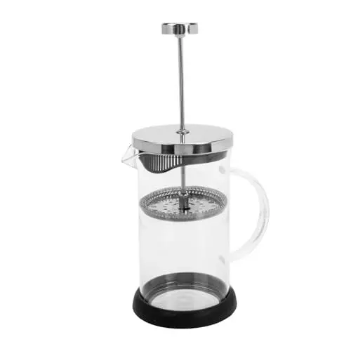 Produktbild: MAGICLULU Kaffeemaschine Kanne Glas Manuelles Set Home Espressokocher Edelstahl Glas Vielseitig Für Gelegenheiten