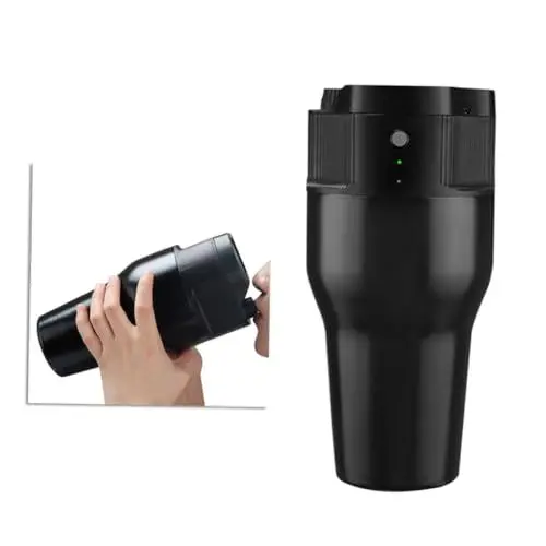 Produktbild: MAGICLULU Mini Automatische Kapsel Kaffeemaschine Tragbare Espressomaschine EIN-knopf-Stil