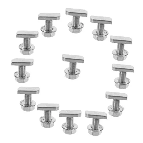 Produktbild: MAGICLULU Komplettes Hammerschrauben-set 20 Sätze Sicherungsschrauben Und Muttern Aus Edelstahl