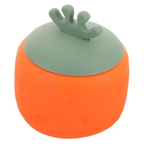 Produktbild: MAGICLULU Küchenhelfer Silikon Eiersteamer Mini Dampfmold für Eier Pudding und Diy Tragbarer Eierpocher Orange für Zubereitung Leckerer Frühstücke