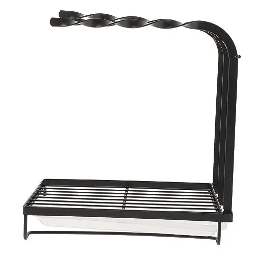 Produktbild: MAGICLULU Robuster Schwammhalter Aus Metall Geschirrtuchhalter Spülbecken-organizer Schwamm-abtropfgestell Geschirrtuch-aufbewahrungsregal Küchendekor
