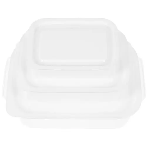 Produktbild: MAGICLULU Kühlschrankboxen 3 Teiliges Set Für Den Kühlschrank Transparente Frischhaltedosen Für Gemü Obst Und Mehr Ideale Gefrierbehälter Zur Lebensmittelorganisation Kühlschrank Organizer