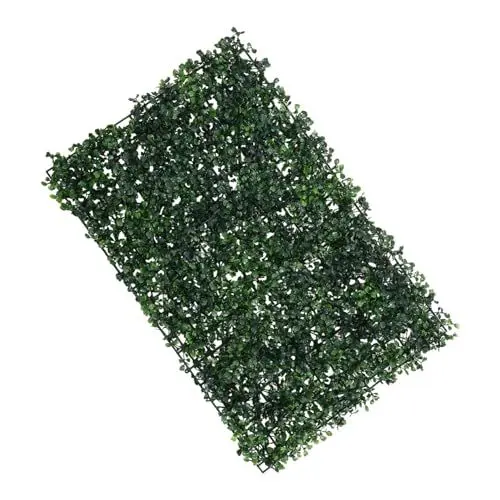 Produktbild: MAGICLULU Künstliche Heckenpflanze Laubzaunplatte Dekor künstliche Pflanzen Wandpaneel aus Kunstrasen Pflanzentafel für den Innenbereich drinnen der Zaun Mailand grüne Wand Glaswand PVC