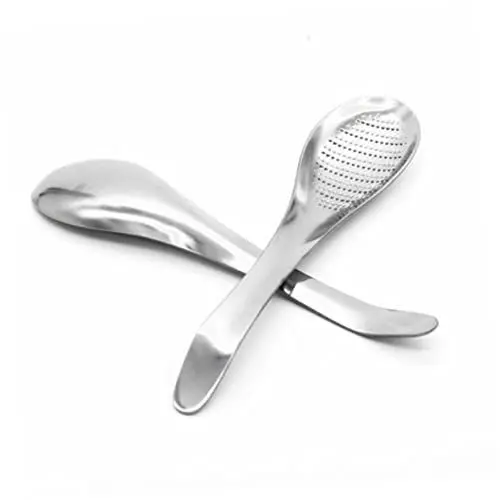 Produktbild: MAGICLULU Edelstahl Lebensmittel Choer Knoblauch Presser Knoblauch Slicer Fleischwolf Brecher Küche Werkzeug