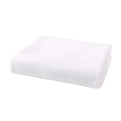 Produktbild: MAGICLULU Mikrofaser-Reinigungstuch Schnell Trocknendes Haarhandtuch Badetuch Mikrofaser Strand Handtuch Zum Extra Übergroße Badetücher Türkisches Handtuch Reinigungsmittel Weiß Spa Kind