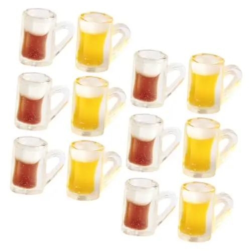 Produktbild: MAGICLULU Mini Maßkrüge 20st Winzige Hausverzierungen Mini Bierbecher Modelle Zubehör Für Puppenhäuser Tassen Puppenflaschen Bierkrug Foto-requisiten Getränke-bierbecher-modell Szene Schmückt Harz
