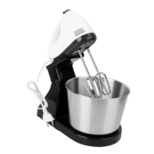 Produktbild: MAGICLULU Mixer für Lebensmittel Eierrührer Standmixer Metall Schneebesen Milchschäumer küchenmixer küchen mixer Rührgerät elektrischer Mixer elektrischer Handmixer Kuchenmischer vertikal