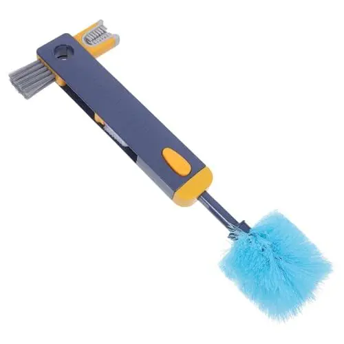 Produktbild: MAGICLULU Multifunktionale Thermobecherbürste Flaschenbürste Dekanterbürste Becherreinigungsbürste Schrubbbürste Für Wasserflaschen Schwammbürste Bürste Für Weindekanter Tassenreiniger Abs