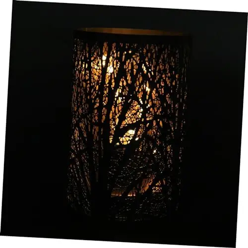 Produktbild: MAGICLULU Nordisches Design Led Nachttischlampe Dimmbares Nachtlicht Schreibtischleuchte Metallhalterung Umweltfreundlich Retro Wohnlicht-
