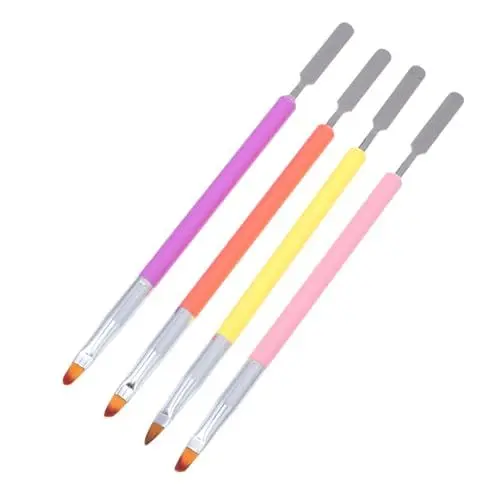 Produktbild: MAGICLULU Nagellack-Gel 12 Stk Nagelstift Nailart-Gel Nailart-Zubehör nagelbürste Nail-Art-Pinsel Manikürezubehör Nagelpinsel Stift Doppelkopf Lichttherapie-Stift Zeichenstift Stift malen