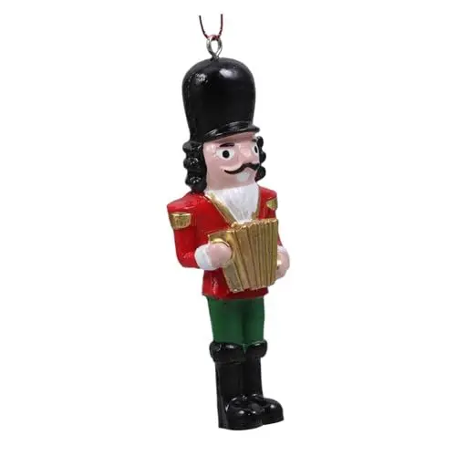 Produktbild: MAGICLULU Nussknacker-Dekoration Minifiguren Aus Kunstharz Christbaumschmuck Weihnachtsdekoration