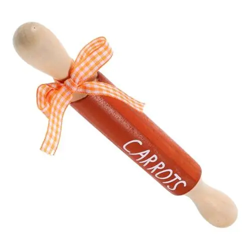 Produktbild: MAGICLULU Ostern Decor Mini Rolling Pin Rustikalen Bauernhaus Stil Bowknot Für Home
