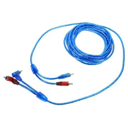 Produktbild: MAGICLULU Rca Audiokabel Dual Rca Tv Audio Kabel für Auto Lautsprecher Hochwertige Verbindung Minimiert Störungen für Diy Audio Enthusiasten