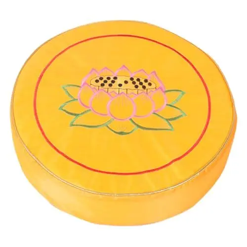 Produktbild: MAGICLULU Rundes Meditationskissen, Yoga-sitzkissen, Bodensitzkissen, Großes Meditationskissen Für Yoga, Meditationspraxis, Zubehör