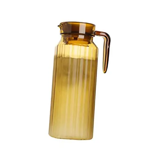 Produktbild: MAGICLULU Saftkaraffe Wasserkessel Plastikwasserkrug kühlschrankkanne karaffe glas kühlschrank getränke Wasserkocher Getränkekrug Saft Topf Acryl Flasche kaltes Wasser Getränkedose Saftkrug