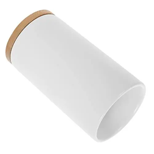 Produktbild: MAGICLULU Nachfüllbare Seifenspenderpumpe Aus Keramik – 430 Ml – Elegant & – Für Flüssigseife & Mehr