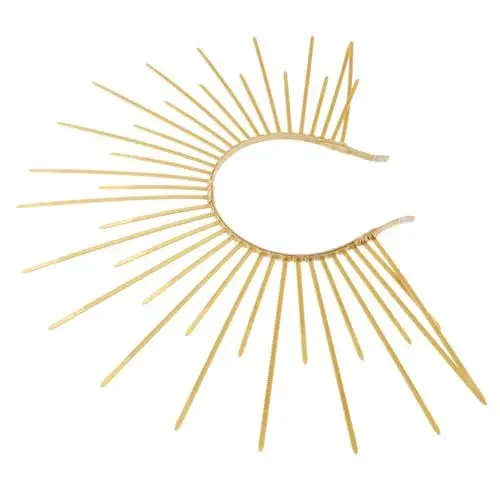 Produktbild: MAGICLULU Stirnband Hat Stirnbänder Kostümreif Lustiges Kostüm Sonnenhut Sol Kostüm Mini Cowboyhut Erbsenpistole Kostüm Sonnenschutz Kleidung Männer Scheinwerfer Für Kopf Kunststoff Golden