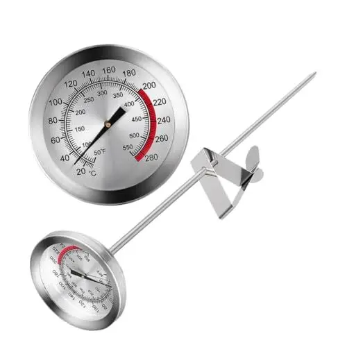 Produktbild: MAGICLULU Zeiger-grillthermometer Fleischthermometer Einstichthermometer Für Kochen Braten Mit Präzisionssonde Für Schnelle Und Genaue Temperaturmessung
