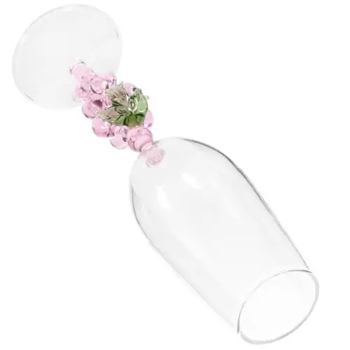 Produktbild: MAGICLULU Traubenkelch Sipper Glaswaren Chardonnay-glas Weinglas Mit Fuß Portweingläser Toastglas Hohes Fußglas Weinbecher Party-trinkgläser Martini-glas Flöten Hohe Füße Weinregal