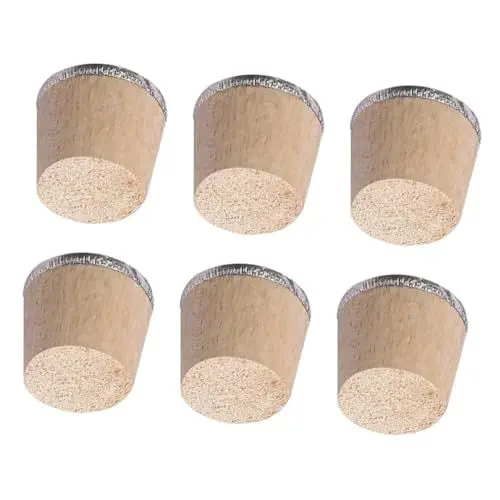 Produktbild: MAGICLULU Isolierte Wasserflasche 6er-pack Flaschenverschluss Aus Holz Wasserkocher Weinflasche Korken Aufbewahrung